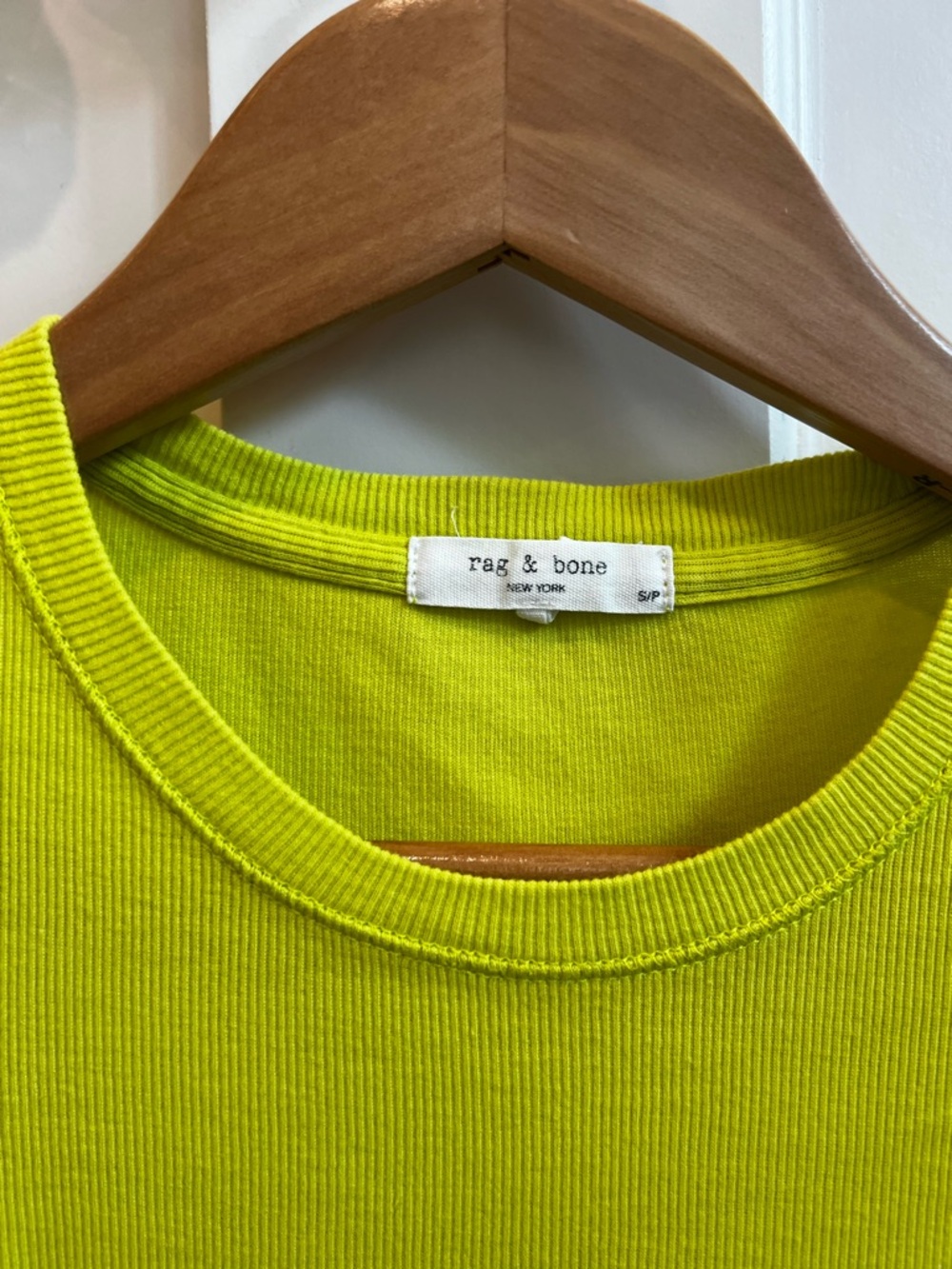 Rag & Bone Ribbed Tee - Picture 7 of 8